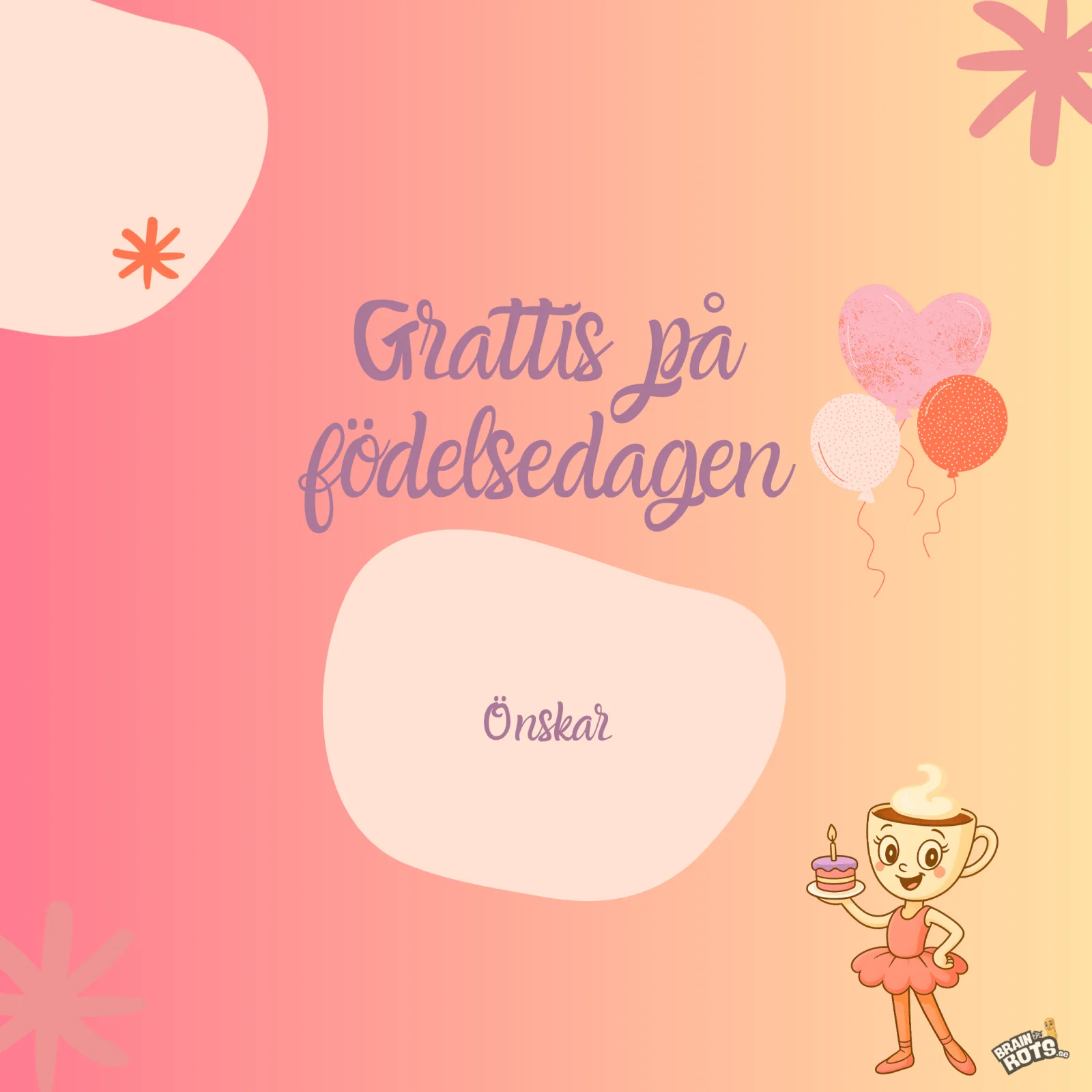 Grattis Kort (Fler varianter) - Image 7