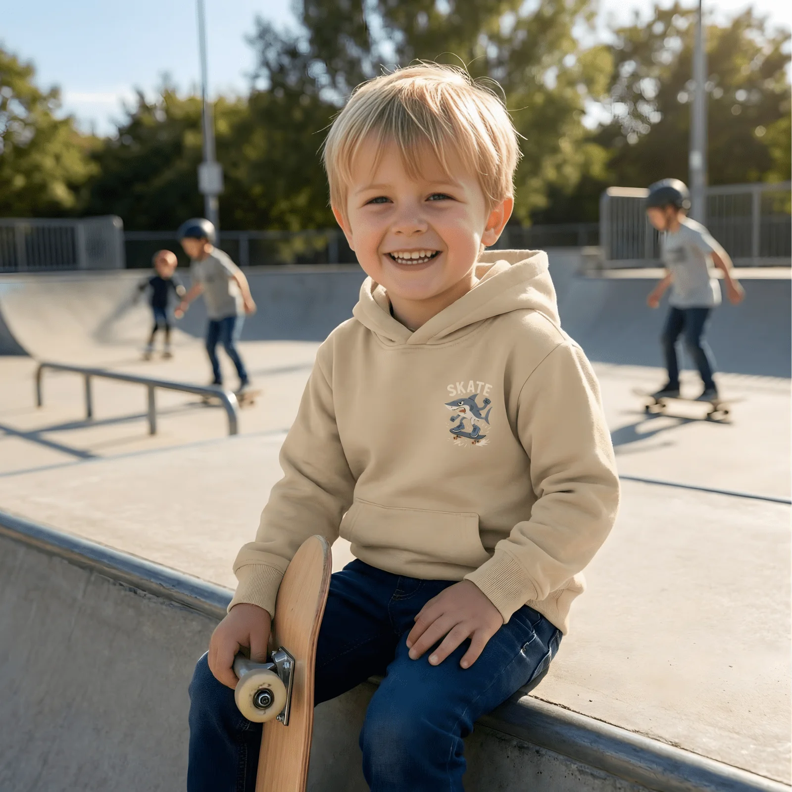 Tralalero Tralala '' Skate '' Edition - Hoodie - Image 3